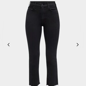 MOTHER Lil Hustler Ankle Fray Jeans